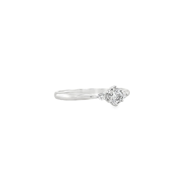 Dainty Three Stone Ring