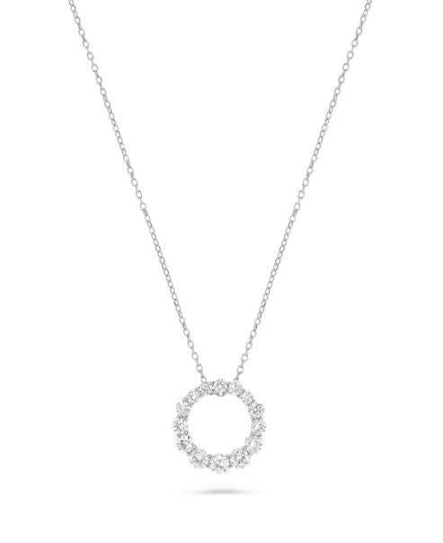 Diamond Circle Pendant