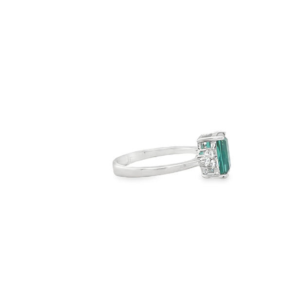 1.79ct Tourmaline & Diamond Ring