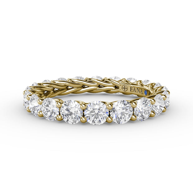 2.54ct Woven Eternity Band