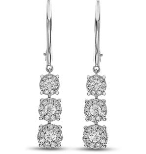 Diamond Drop Earrings