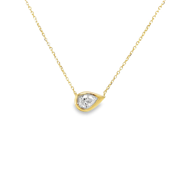 0.33ct Pear Shape Necklace