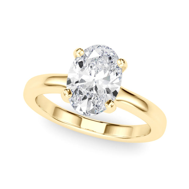 14KY 2.02ct Lab Diamond Engagement Ring