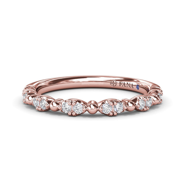 Floating Shared Prong Diamond Band