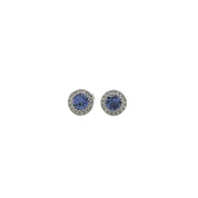 Tanzanite & Diamond Earrings