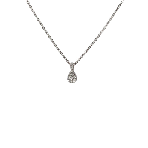 Diamond Cluster Necklace