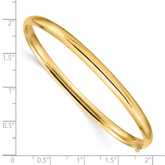 Gold Hinged Bracelet