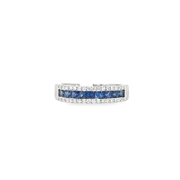 Sapphire & Diamond Ring