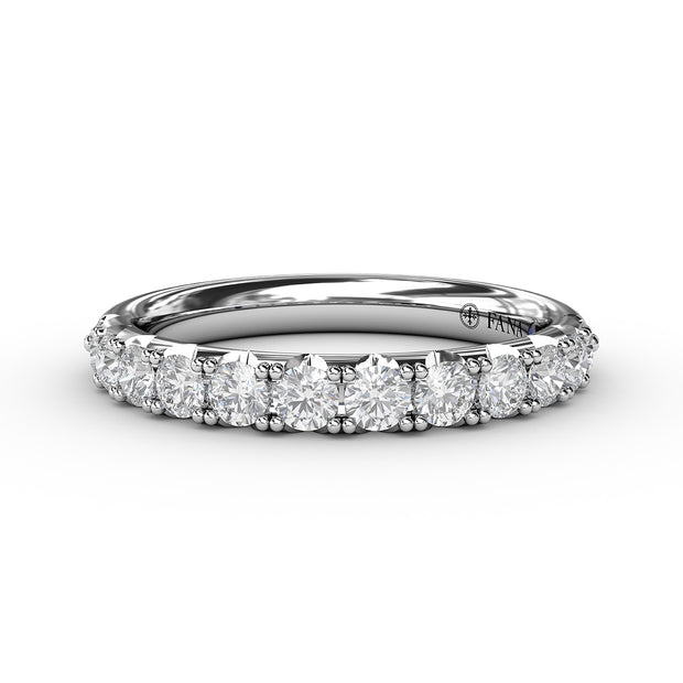 Pave Diamond Anniversary Band