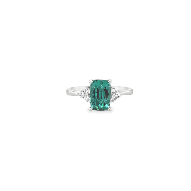 1.79ct Tourmaline & Diamond Ring