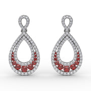 Bedazzled Drop Earrings