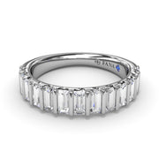 Straight Baguette Diamond Band