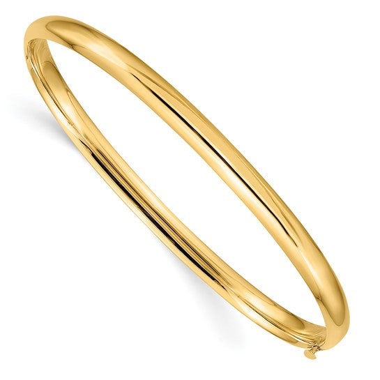 Gold Hinged Bracelet