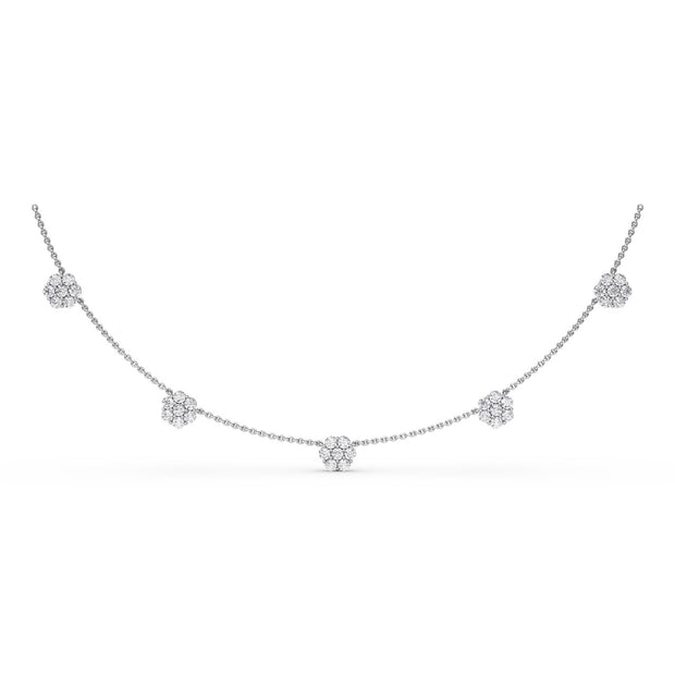 Magnolia Diamond Necklace