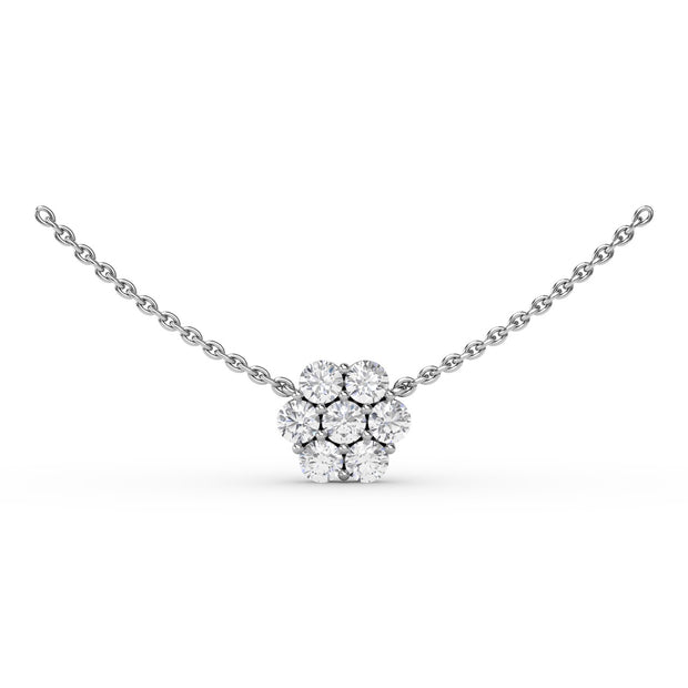 Magnolia Diamond Necklace