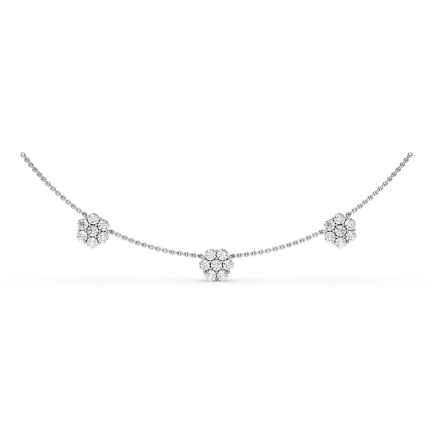 Magnolia Diamond Necklace