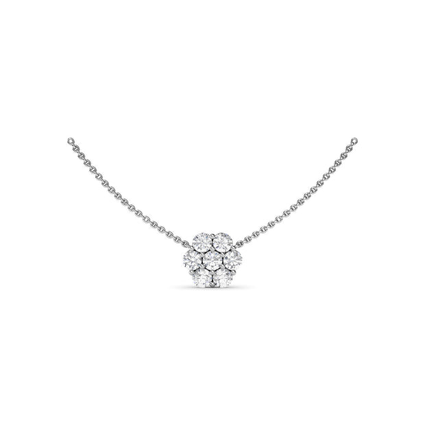 Magnolia Diamond Necklace