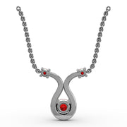 Full of Life Ruby and Diamond Pendant