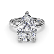 Five Prong Engagement Ring